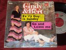 CINDY & BERT - EVERY DAY IS SUNDAY , PORTUGAL 7'' GERMAN POP SUNG ENGLISH