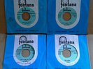 TROGGS - WILD THING, CONTROL, WITH A GIRL, LOVE IS ALL AROUND - (4) FONTANA 45'S