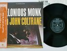 THELONIOUS MONK WITH JOHN COLTRANE SAME RIVERSIDE SMJ-6149 Japan OBI Mono LP