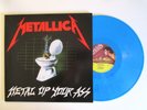METALLICA METAL UP YOUR ASS LP IMPORT RED VINYL NO LIFE TILL LEATHER