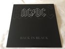 AC/DC  Back In Black, White Vinyl LP Ex/Ex