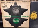 MILES DAVIS ALL STARS / WALKIN' 1959 2nd press PRESTIGE LP 7076 RVG
