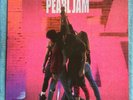 PEARL JAM - TEN - EX+ / EX++ VINYL LP - 1ST PRESSING 1991 - PRINTED INNER