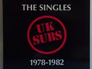 U.K. SUBS The Singles 1978-1982 - Original UK Red Vinyl LP - Punk Warhead CID
