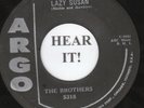 The Brothers ROCKABILLY 45 (Argo 5318) Lazy Susan /Deep Sleep  s/l Everlys  VG++
