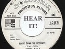 Jimmy Boyd ROCKABILLY 45 (Columbia 21571 DJ) Rockin' Down The Mississippi  VG++