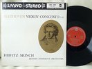 RCA LIVING STEREO LSC-1992 HEIFETZ MUNCH BEETHOVEN VIOLIN CONCERTO MINT ED1 LP