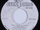 Reggae 45 JOHNNY OSBOURNE All I Have is Love COXSONE HEAR