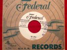 RARE BLUES 45 KID THOMAS The Spell/The Wolf Pack FEDERAL 12298 WLP 1957 VG++