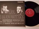 MAKANOWITZKY LEE BEETHOVEN LP Sonatas 6 & 7 VANGUARD VRS-1039 VG++ RARE STEREO