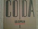CODA LED ZEPPELIN 1982 FIRST ISSUE GATEFOLD SLEEVE