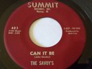 //THE SAVOY'S//CAN IT BE//NOW SHE'S LEFT ME//(JOHN KLUSKA)//(ORIGINAL RECORDING