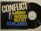JIMMY WOODS SEXTET Conflict LP CONTEMPORARY mono M3612 WLPROMO
