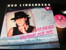 UDO LINDENBERG Ich lieb' dich überhaupt nicht mehr / DDR LP 1990 DSB ZONG 856552
