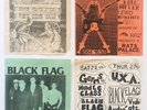 Black Flag flyer group Raymond Pettibon 80's punk poster Germs rare