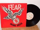 FEAR - More Beer LP - rare Hardcore Punk Rock, Restless Records, 1985, NM