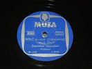 POLISH 78 RPM MUZA STANISLAW SZPINALSKI 2  CHOPIN 12''