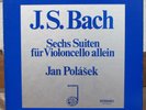 Ed-1-Bach-6 Cello solo suites-Jan Polasek-very rare Erok-nm