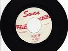 Beatles 'she loves you' Swan white matt label & burgundy-red credits NM-