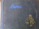 beka records germany 1920's 12 pockets record holder 78 RPM - stick out figure