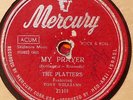 1950's pop 78 RPM- the platters- the great pretender / my prayer -MADE IN ISRAEL