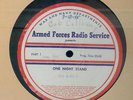 CAB CALLOWAY - ONE NIGHT STAND, 7/10/45 - AFRS 16