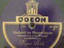 russian hungarian 78 RPM- DAJOS BELA -fest in harem -odeon germany 1930's +cover