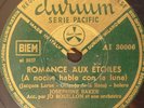 FRENCH 78 RPM- PARIS PARIS - JOSEPHINE BAKER - MADE IN ITALY - DURIUM