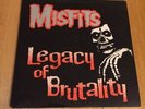 MISFITS Legacy of Brutality LP Plan 9 Caroline 1st Press w/Fiend-Zine VG/VG+