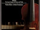 GRUMIAUX & KLIEN THE GREAT SONATAS FOR PIANOS AND VIOLINS MOZART 5LP's