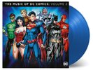 Music Of DC Comics  2x 180g BLUE COLOURED vinyl LP Batman Superman Wonder Woman