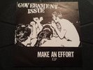 Government Issue - Make An Effort EP - RARE OP HARDCORE PUNK - EX