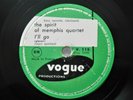 1950 Gospel KILLER 78 SPIRIT OF MEMPHIS QUARTET - I'll Go (French issue) *HEAR