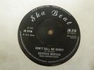 Derrick Morgan with Baba Brooks Band - Don't Call Me Daddy 1965 UK 45 SKA BEAT
