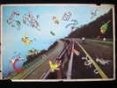 Pink Floyd, Knebworth, Steve Miller, Captain Beefheart Roy Harper Cycling Poster