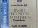 KARL RICHTER JAPAN LIVE BACH MATTHAUS PASSION 4LP