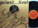 JUDAS PRIEST - Priest...Live  LP (1st US Issue on COLUMBIA w/Embossed Cover) M-