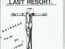 45, EP - The Last Resort - Skinhead - Pain Of Living - UK Punk, Oi , Hear