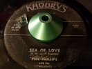 LOUISIANA DOO WOP 45 PHIL PHILLIPS SEA OF LOVE RARE ORIGINAL ON KHOURY'S