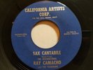 RAY CAMACHO & THE TEARDROPS - Sax Cantabile / Tus Modos LATIN JAZZ FUNK 7