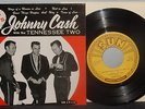 JOHNNY CASH & TENNESSEE TWO ORIGINAL 1958 SUN EP HIS TOP HITS NM/NM NR