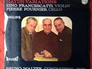 Walter Francescatti Fournier Brahms Double Concerto LP Philips Hi-Fi Stereo