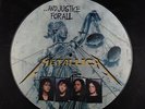 Metallica And Justice For All Vinyl LP Album USA unofficial Picture Disc  EX+