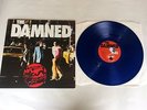THE DAMNED - MACHINE GUN ETIQUETTE - BLUE VINYL - 1982 REISSUE ON ACE - DAM2