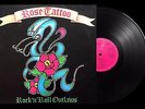 Rose Tattoo Rock 'N' Roll Outlaws Vinyl LP 1981 Original UK Album Carrere CAL125