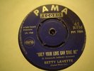 UK PAMA PM 748-BETTY LAVETTE-ONLY YOUR LOVE CAN SAVE ME/I FEEL GOOD- VG++