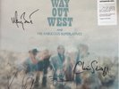 Marty STUART and his fabulous superlatives*WAY OUT WEST* LP signed Limited