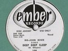 UNKNOWN 78  SUPER RARE    BLUES JUMP BLUES  BIG JOHN BOUIE  EMBER 100  VG+  HEAR