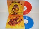 METALLICA METALLIC DEATH VOL 1 AND 2 1983 LIVE VINYL 2 LP