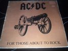 AC/DC - For Those About To Rock We Salute You - Vinyl Record LP Album - K 50851